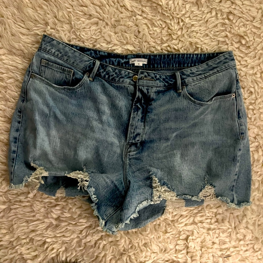 Good American Jean shorts